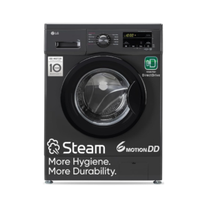 LG 7 Kg, 5 Star, Direct Drive Technology, Steam Wash, 6 Motion DD, Smart Diagnosis, Fully-Automatic Front Load Washing Machine