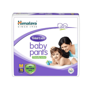 Himalaya Total Care Baby Pants Diapers (Medium, 78 Count)